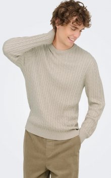 Only & Sons - onsLoui Cabel Crew Knit