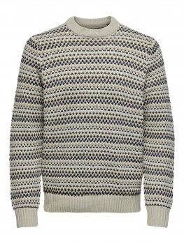 Only & Sons - onsMusa Reg 3 Struc Crew Knit