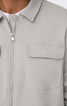 Only & Sons - onsNewkodyl Full Zip Overshirt