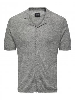 Only & Sons - onsPete SS Linen Resort Knit