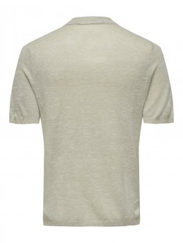 Only & Sons - onsPete SS Linen Resort Knit