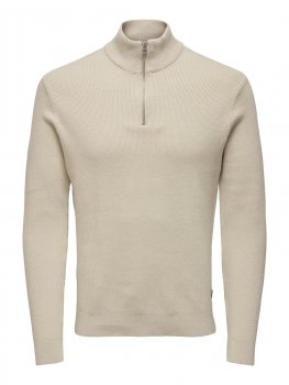 Only & Sons - onsPhil Struc Half Zip Knit
