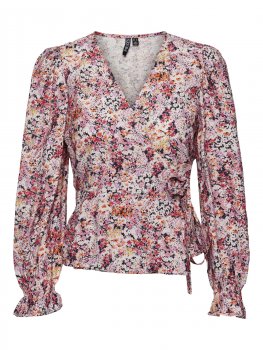 Pieces - pcBruna LS Wrap Top