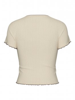 Pieces - pcFrancy SS New O-neck Top
