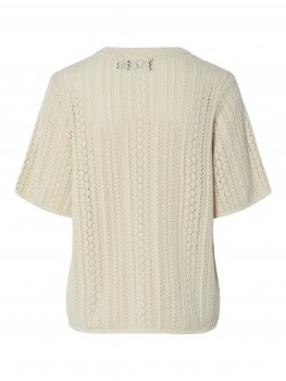 Pieces - pcNuka SS O-neck Knit