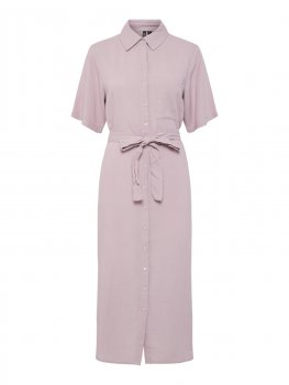 Pieces - pcPia 2/4 Midi Shirt Dress