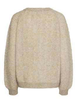 Pieces - pcAnona LS O-neck Knit MM