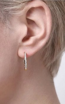 Snö - Story Small Ring Earring