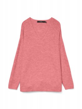 Vero Moda - vmCrewlefile V-neck Blouse