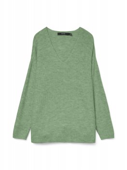 Vero Moda - vmCrewlefile V-neck Blouse