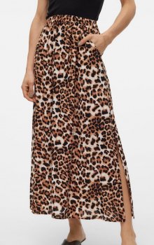 Vero Moda - vmEasy Joy Maxi Slit Skirt Leo Print