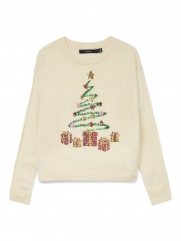 Vero Moda - vmGlitter LS O-neck Xmas