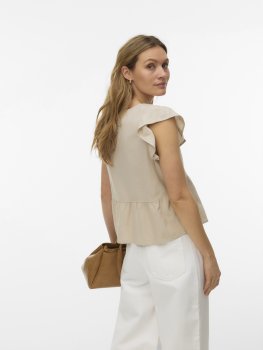 Vero Moda - vmMymilo SS Ruffle Top