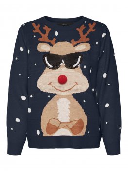 Vero Moda - vmNewtinsel LS O-neck Blouse