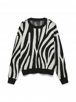 Vero Moda - vmSiljeanimal O-neck Pullover