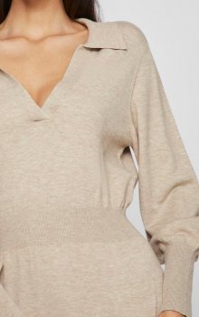 Vila - Vicomfy LS Collar Knit Dress