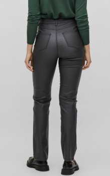 Vila - Vicommit Coated HW Straight Pant