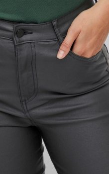 Vila - Vicommit Coated HW Straight Pant