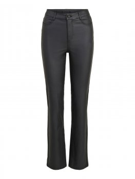 Vila - Vicommit Coated HW Straight Pant