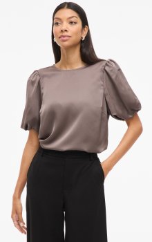 Vila - Viellette 2/4 Satin Puff Top