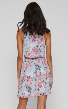 Vila - Vijuliette Plisse Short Dress