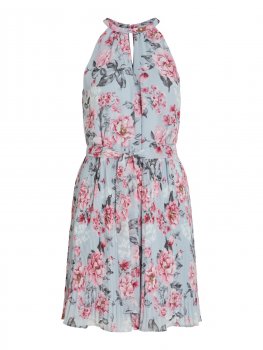 Vila - Vijuliette Plisse Short Dress