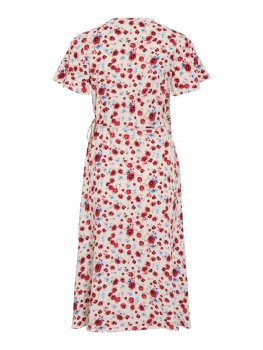 Vila - Vilovie SS Wrap Midi Dress Flo Print