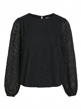 Vila - Vimika O-neck LS Top