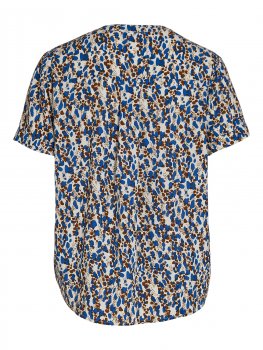 Vila - Vimoashly V-neck SS Top