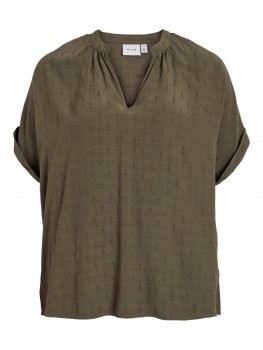 Vila - Viyarina V-neck SS Top