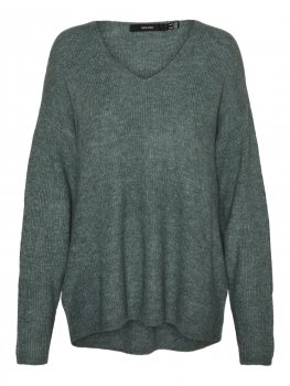 Vero Moda - vmCrewlefile V-neck Blouse