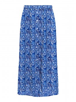 Only - onlNova Elite Button Skirt 645 Dreamy Leaves Print