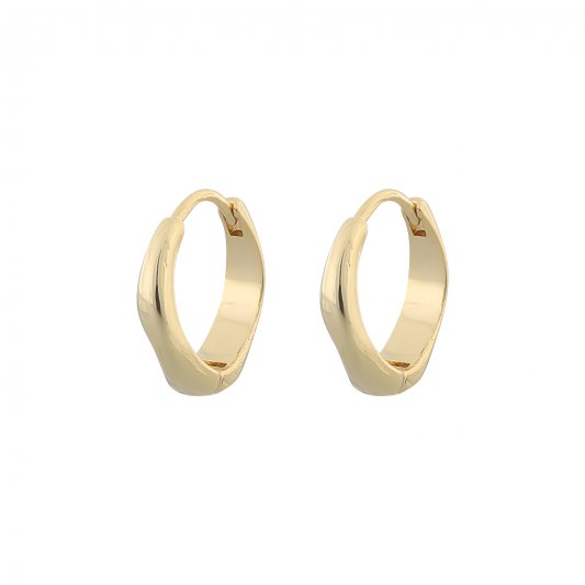 Snö - Blanche Oval Earring