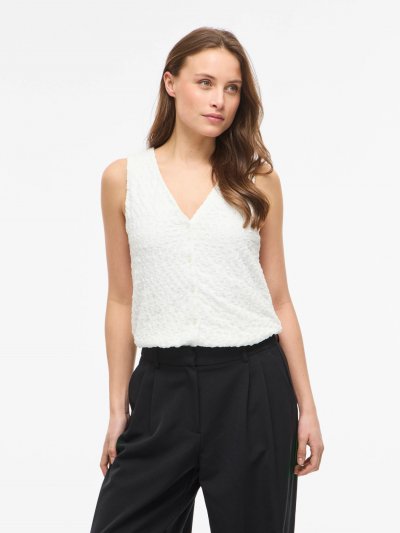Vila - Vigarmina V-neck SL Top