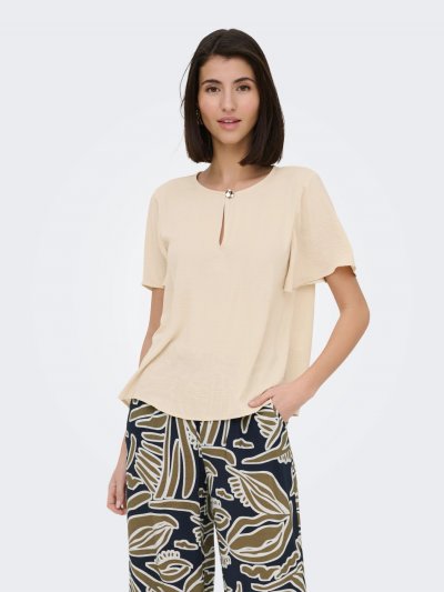 JDY - jdyDivya SS Button Top