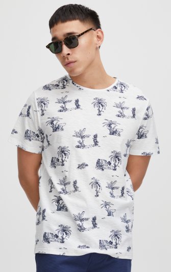 Blend - T-shirt 20715664 Palmmotiv