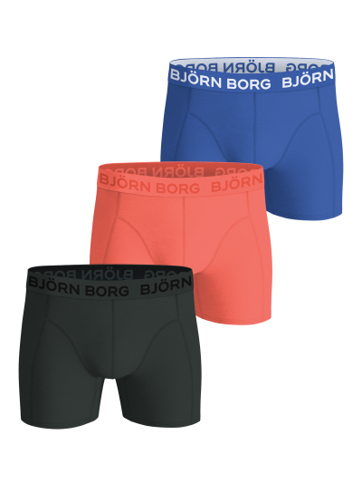 Björn Borg - 3-pack Boxer 10005525 MP001 Enfärgade