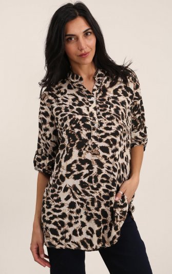 Chana - Blus CH311 Leopard