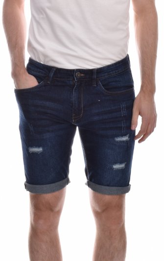 Indicode - Jeansshorts 70104ZA Kaden Holes 855