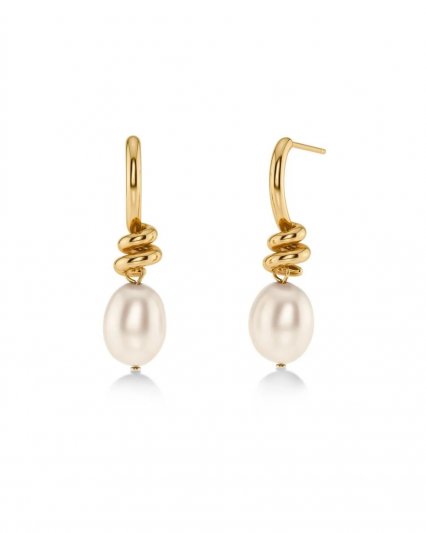 Edblad - Swivel Earrings Pearl S