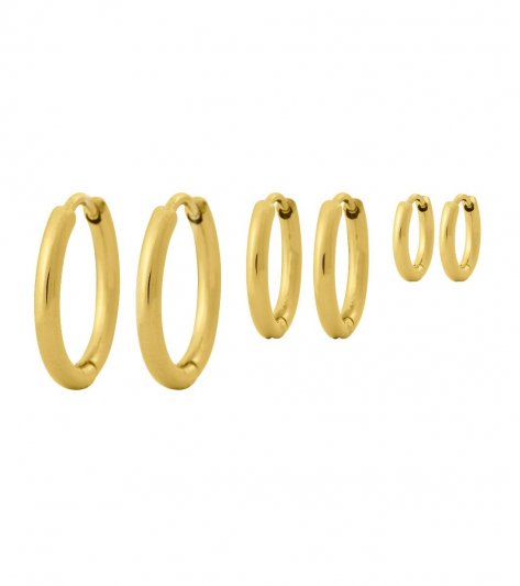 Edblad - Triple Pair Hoops