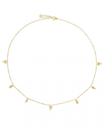 Edblad - Tropic Necklace Multi Gold