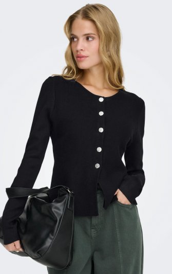Only - onlMelli O-neck Button Cardi