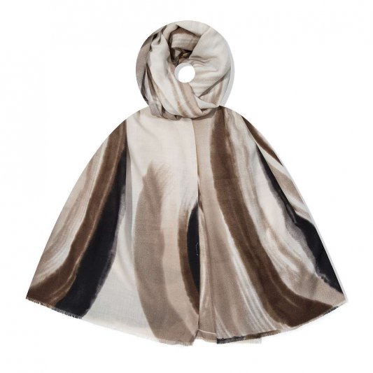 Fox - Scarf JY2502-06WJ Breda ränder