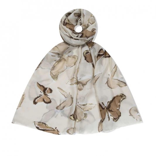 Fox - Scarf JY2601-13WJ Fjärilar