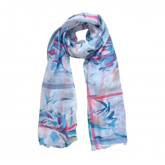 Fox - Scarf QX1801-24WJ Havsmönster