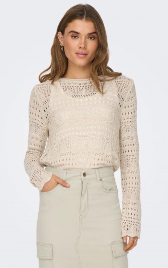 Jacqueline - jdySun LS Boatneck Pullov
