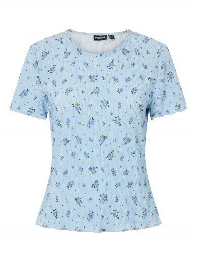 Pieces - pcFlora SS O-neck Top