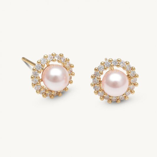 Lily & Rose - Colette Pearl Stud Earrings