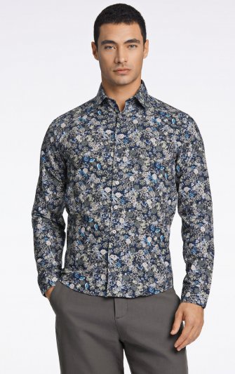 Lindbergh White - Skjorta 30-203488 Blommig